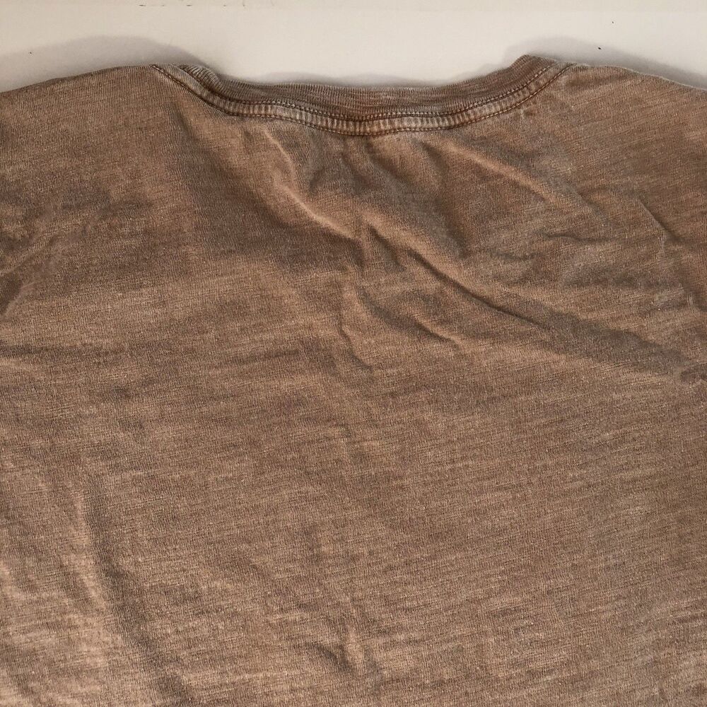 Lucky Brand women’s “the star” tarot card graphic Tee sun faded brown sequin XS - Picture 10 of 14